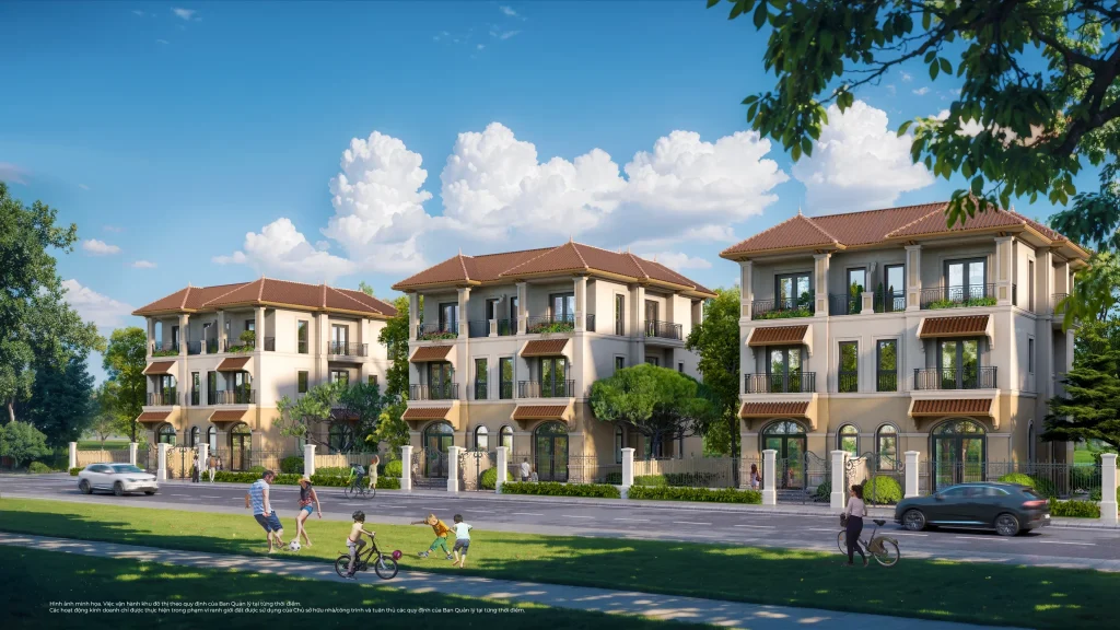 Nhà phố liền kề Vinhomes Green Paradise