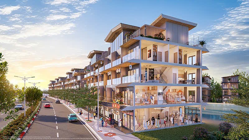 Shophouse biển Vinhomes Green Paradise