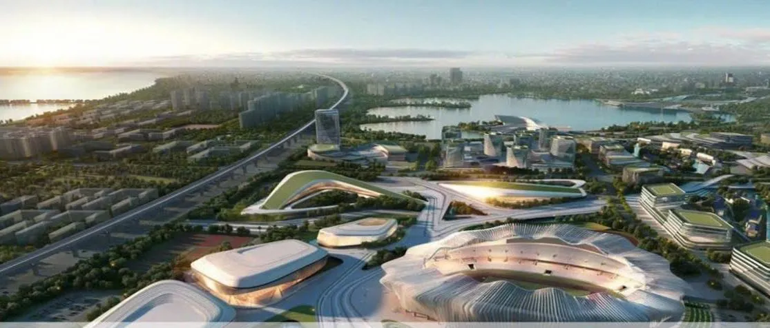 phối cảnnh tổng thể Vinhomes Global Sportia