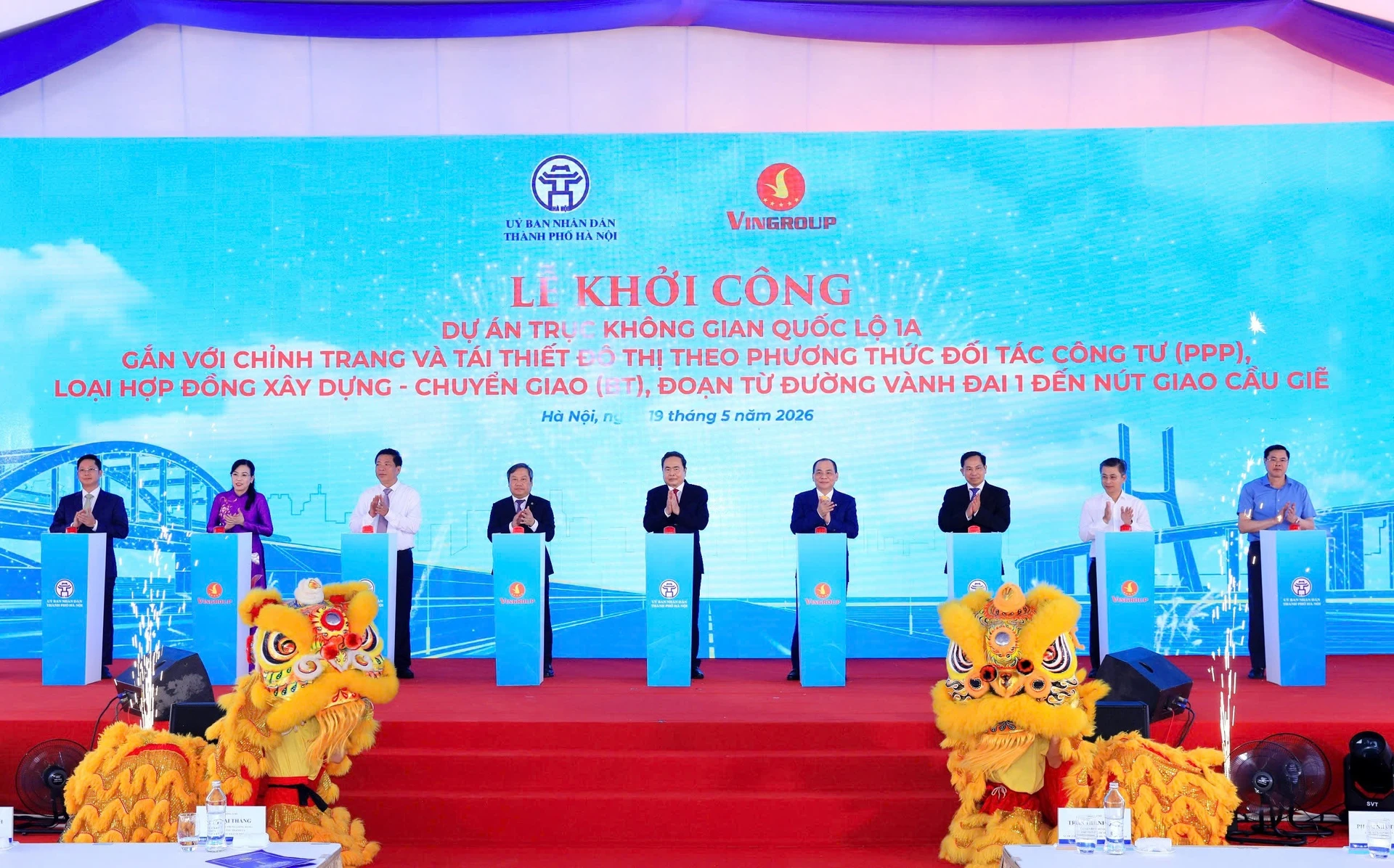 Lễ khởi công dự án Vinhomes Global Sportia