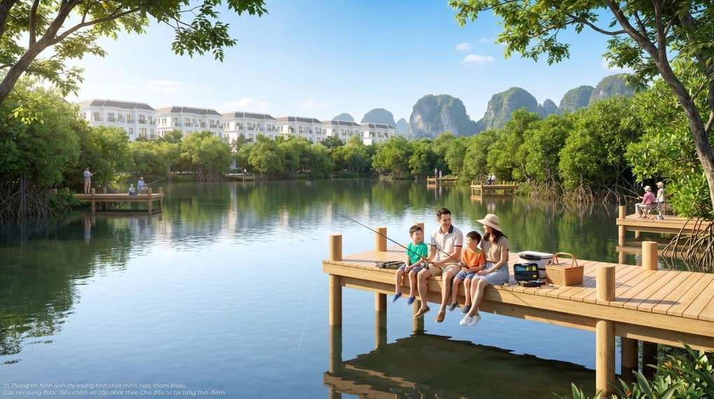 Công viên câu cá rừng ngập mặn rộng 800ha tại Vinhomes Global Gate Hạ Long