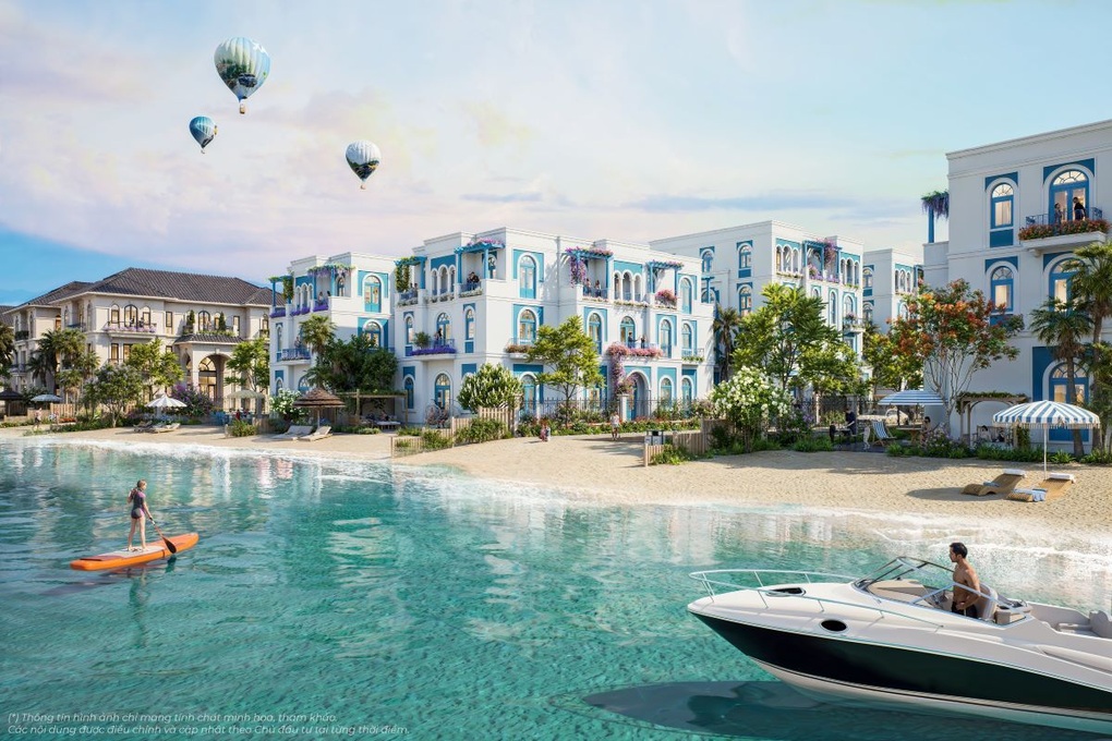 Khu biệt thự ven biển phong cách Địa Trung Hải cạnh hồ Lagoon tại Vinhomes Global Gate Hạ Long