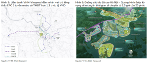 Bản đồ quy hoạch 5 tuyến Metro Hà Nội do liên danh Vinhomes-Vinspeed làm tổng thầu EPC